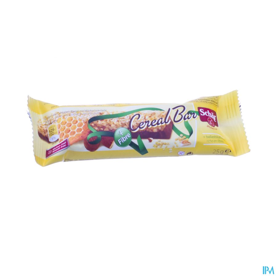 Schar Cereal Bar Melkchoco Z/glut.25g 6629 Revogan Schar Cereal Bar Melkchoco Z/glut.25g 6629 Revogan
