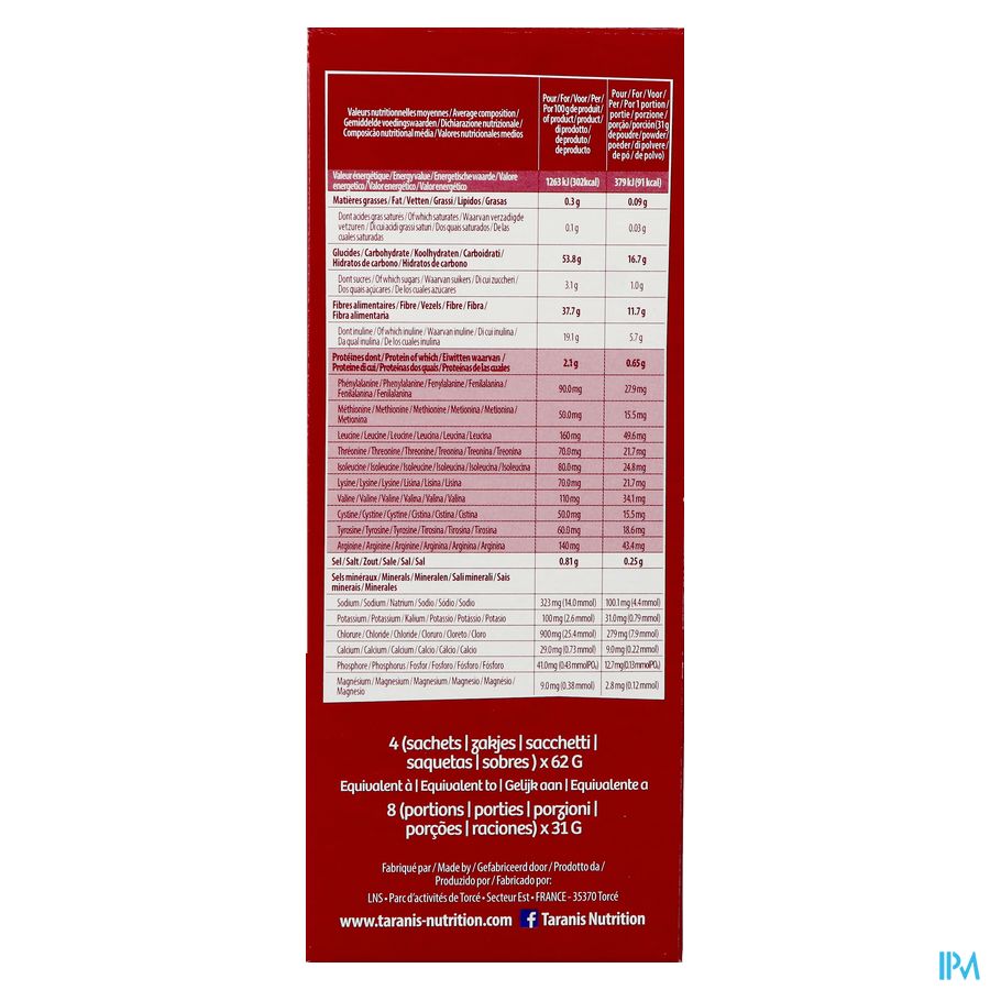 Taranis Vlees Vervanger 4x62g 5