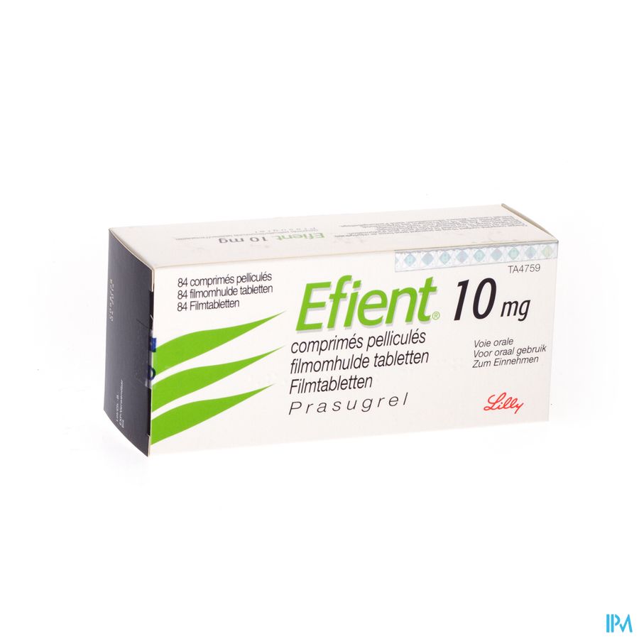 Efient Comp Pell 84 X 10mg Efient Comp Pell 84 X 10mg