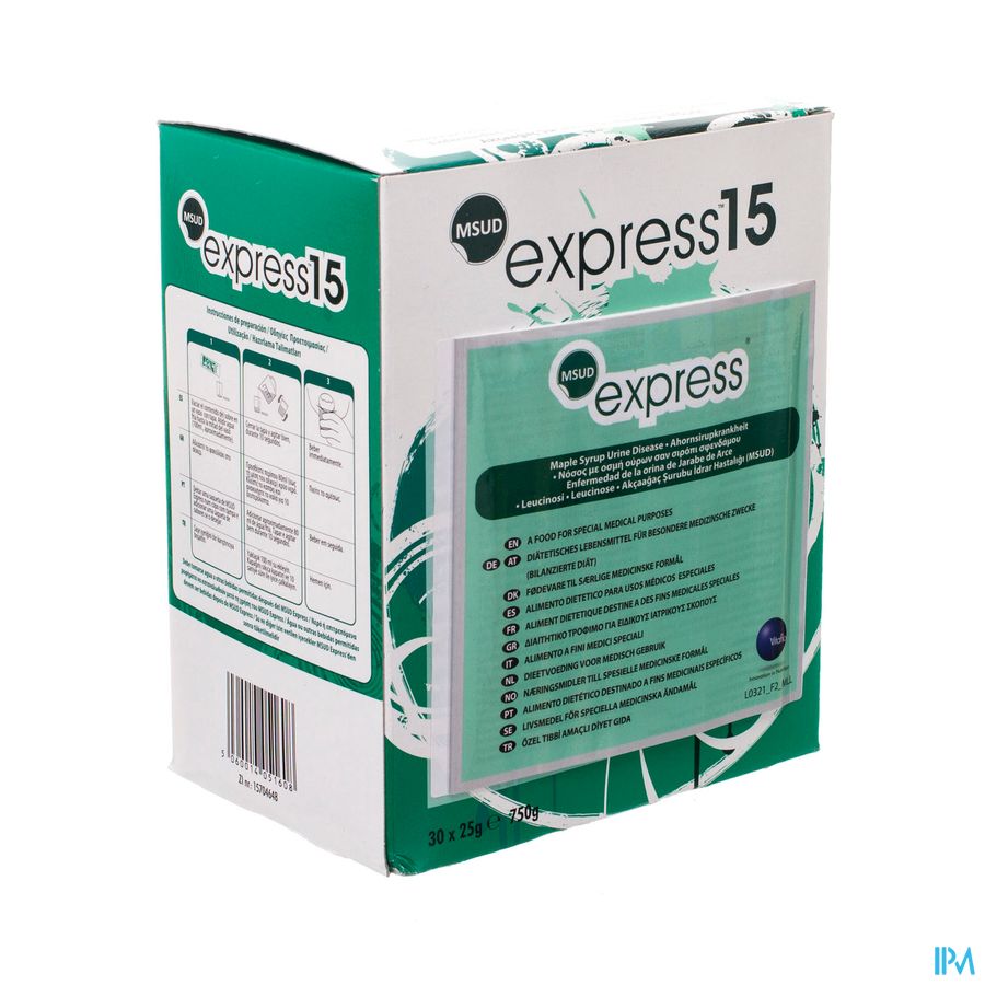 Msud Express 15 N/araomatise 30x25g Msud Express 15 N/araomatise 30x25g