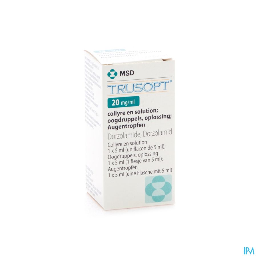 Trusopt Ocumeter Plus 20mg/ml Collyre Sol 5ml 3