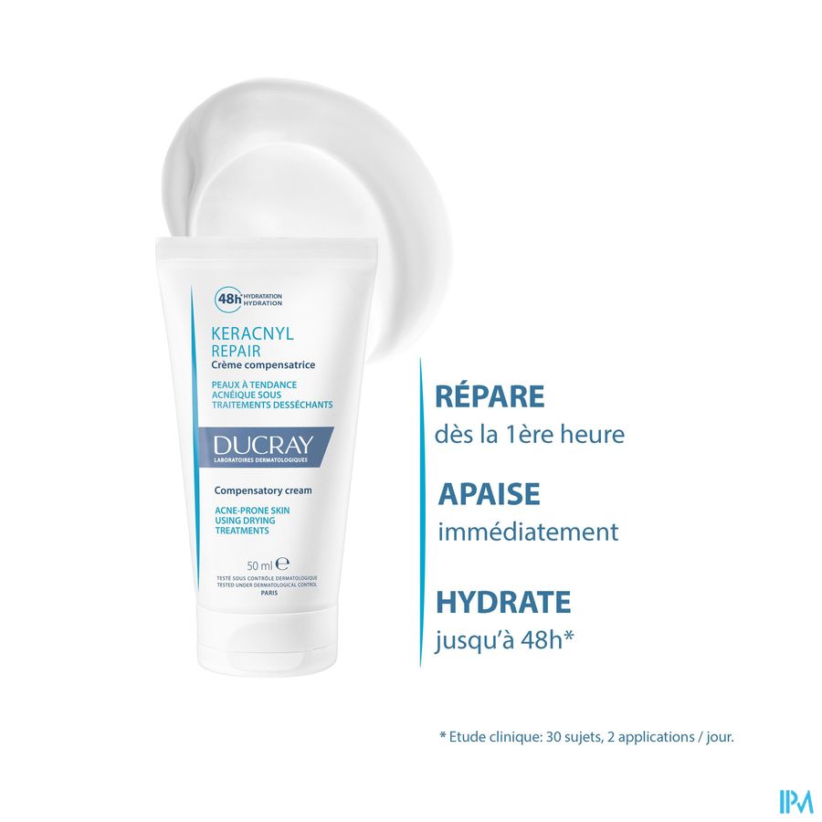 Ducray Keracnyl Repair Creme 50ml Nf 12