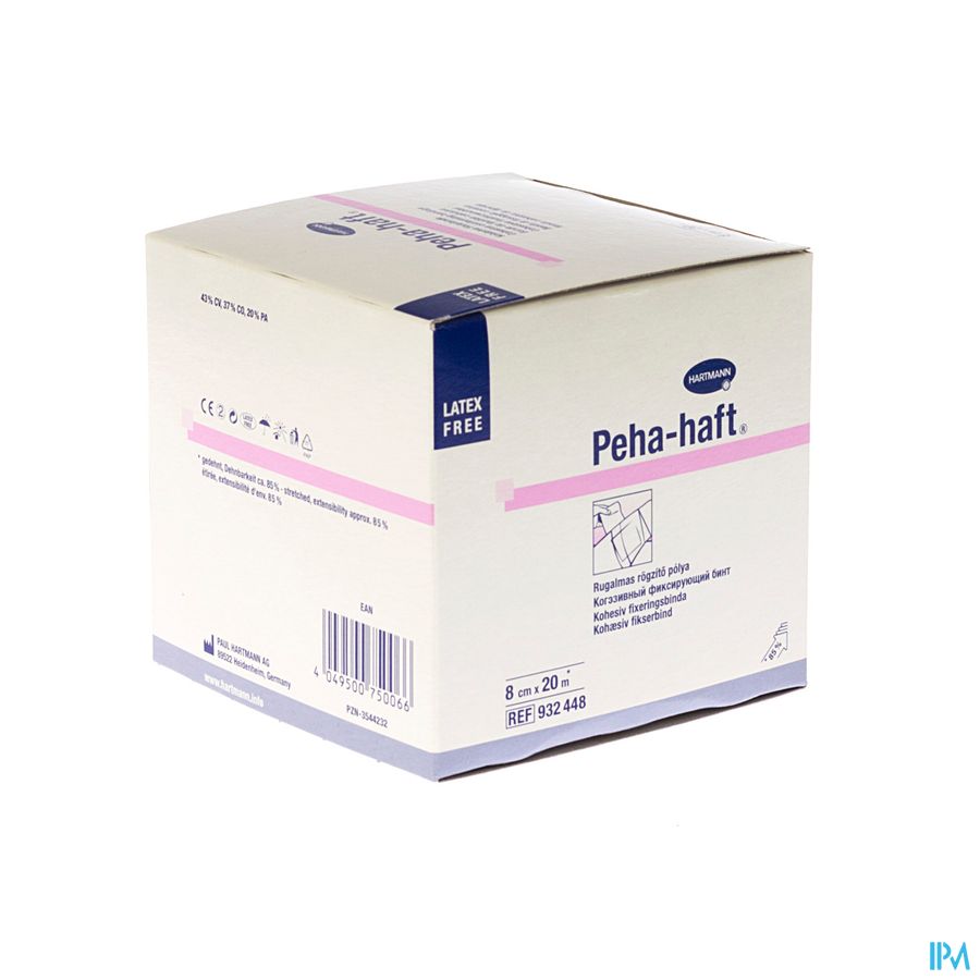 Peha-haft Latexfree 8cmx20m 1 P/s Peha-haft Latexfree 8cmx20m 1 P/s