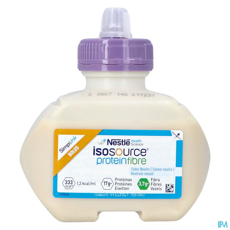 Isosource Protein Fibre Bolus 250ml Isosource Protein Fibre Bolus 250ml