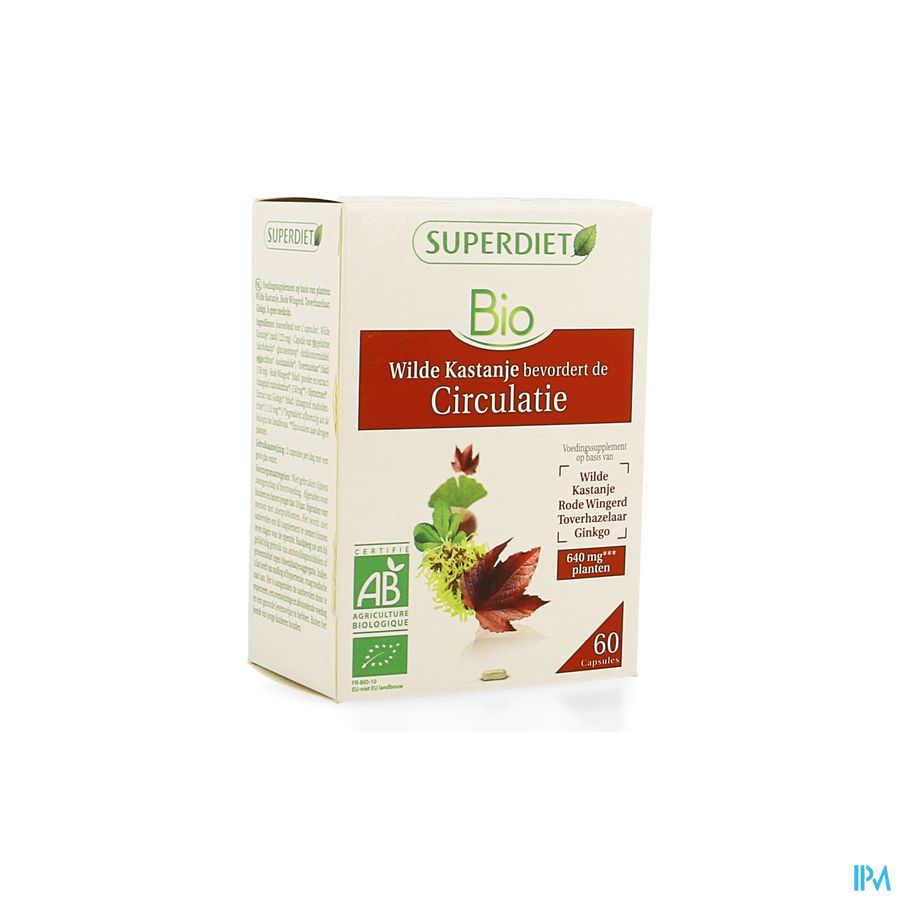 Superdiet Complexe Wilde Kast. Circ. Bio Comp 60 Superdiet Complexe Wilde Kast. Circ. Bio Comp 60