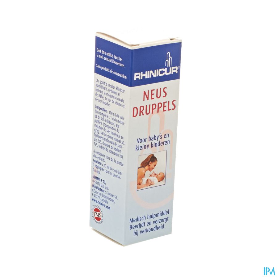 Rhinicur Neusdruppels 20ml Rhinicur Neusdruppels 20ml