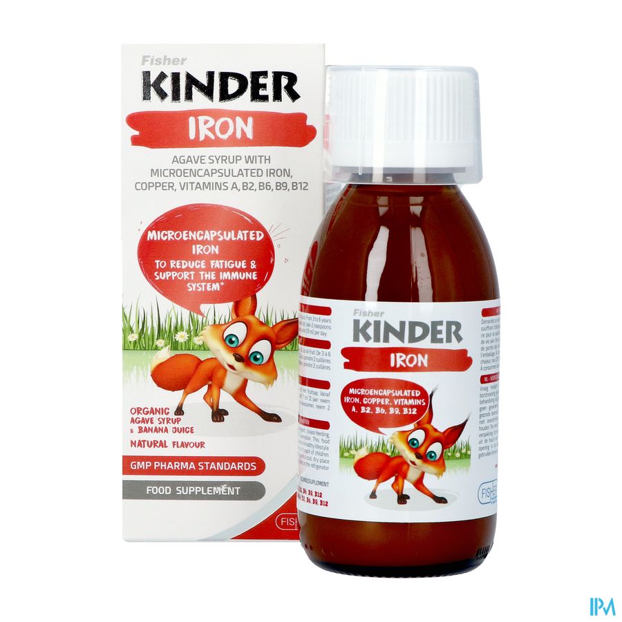 Fisher Kinder Iron Fl 125ml 5