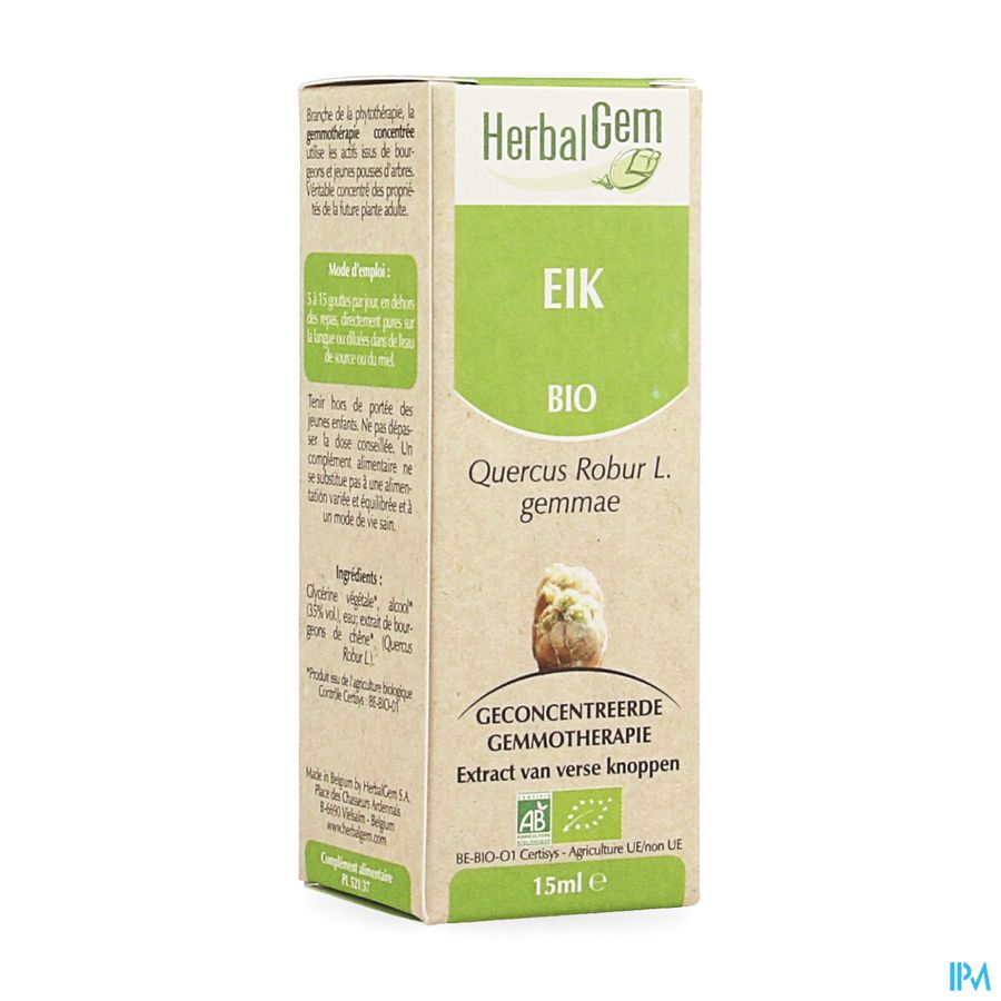 Herbalgem Eik Maceraat 15ml Herbalgem Eik Maceraat 15ml