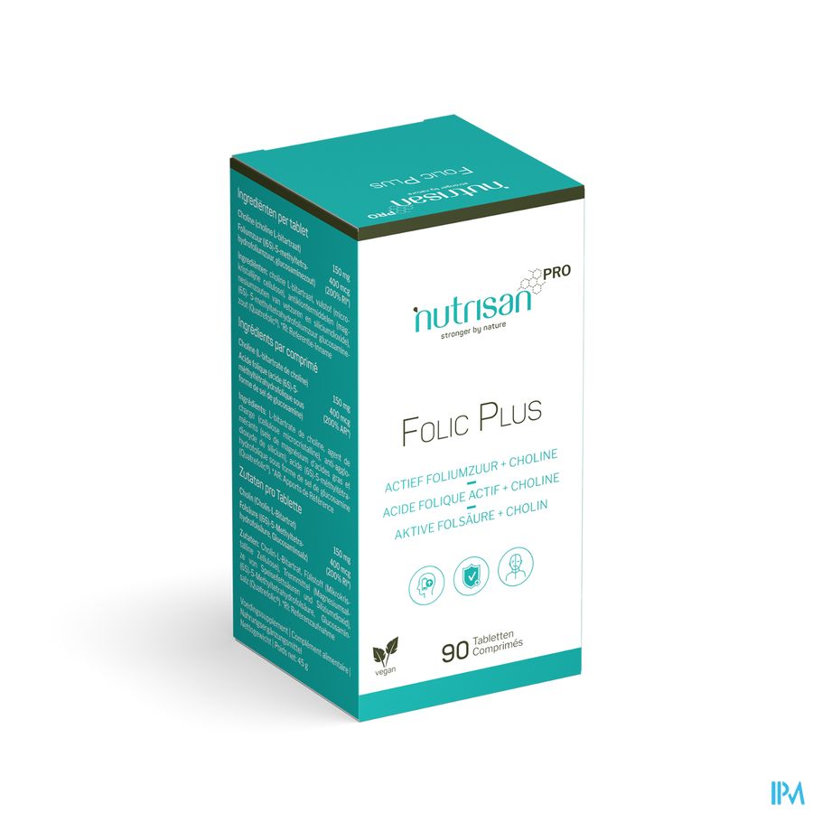 Folic Plus Tabl 90 Nutrisan Folic Plus Tabl 90 Nutrisan