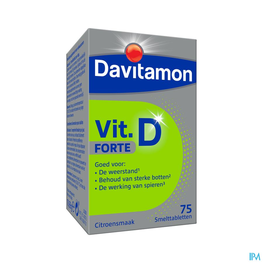 Davitamon Vitamine D Forte Comp 75 Davitamon Vitamine D Forte Comp 75