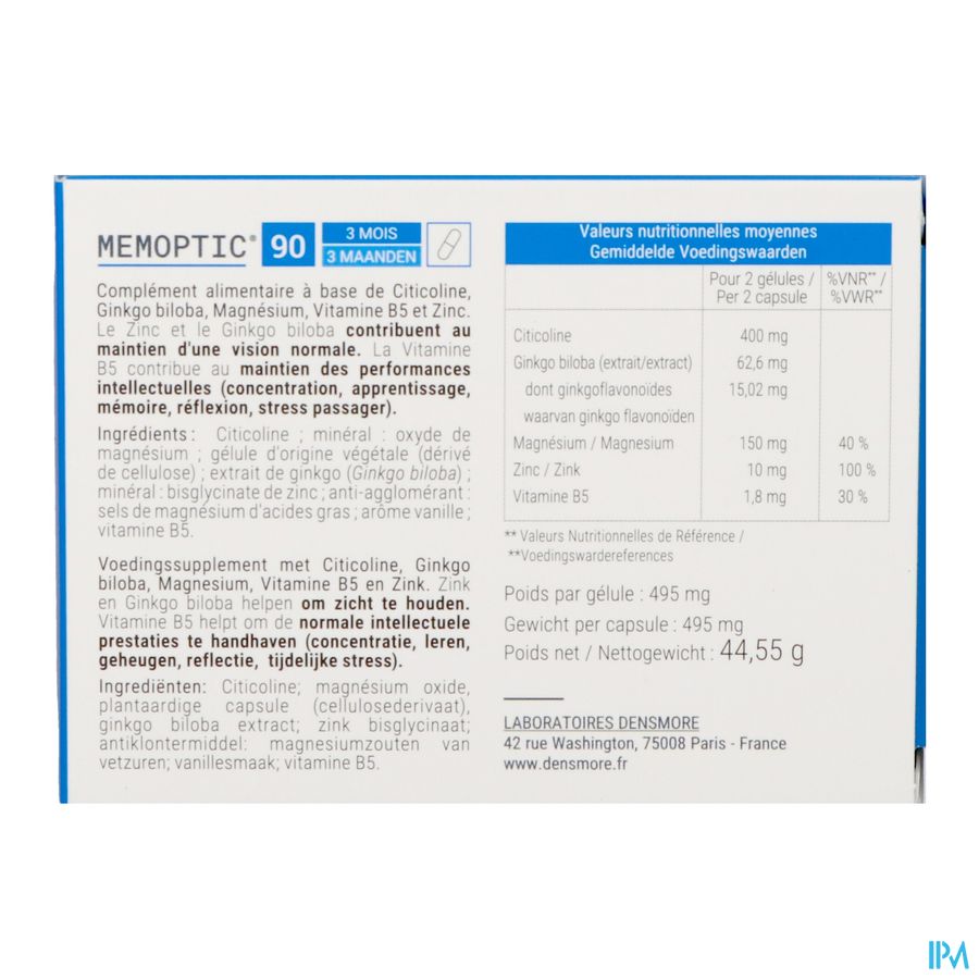 Memoptic Caps 90 2