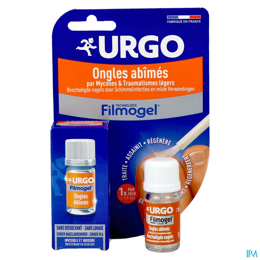 Urgo Beschadigd.nagels Oplossing Filmogel Fl 3,3ml 5