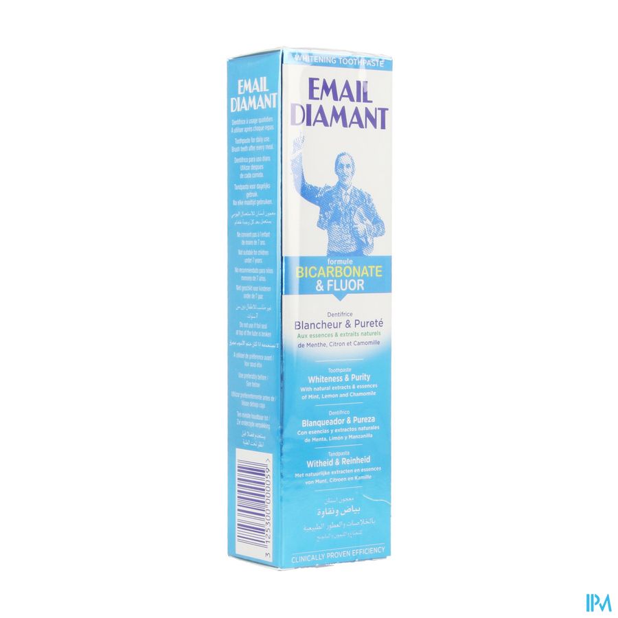 Email Diamant Tandpasta Bicarbonaat 50ml