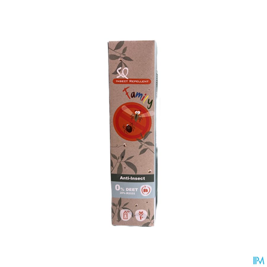 Sq A/insectenspray 0% Deet 75ml Sq A/insectenspray 0% Deet 75ml