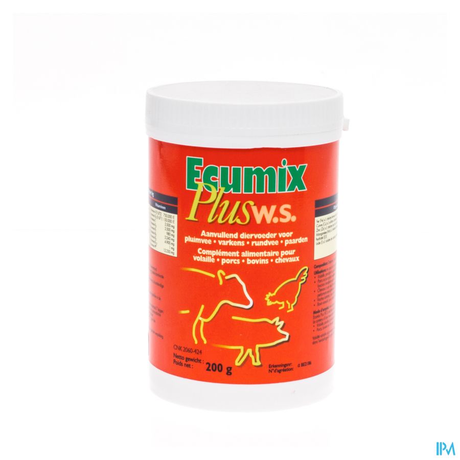 Ecumix Plus Ws Pdr Oplosbaar Pot 200g 1