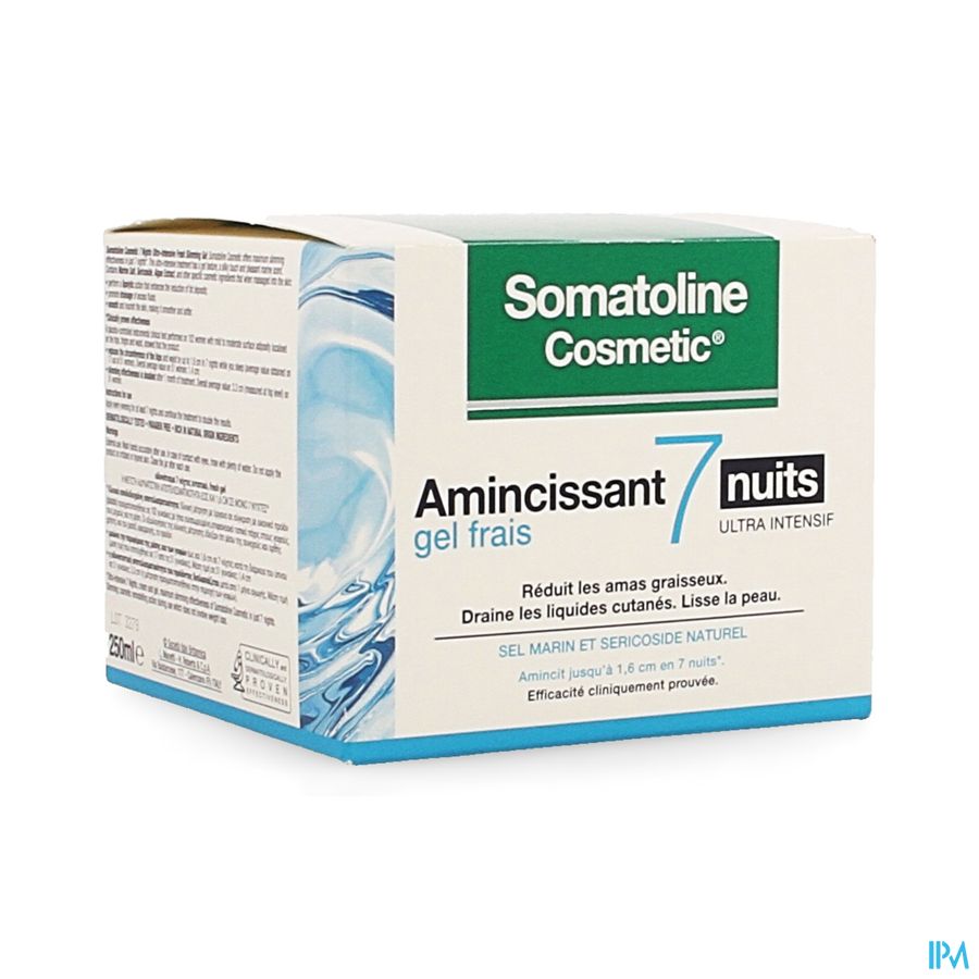 Somatoline Cosm. Amincis. 7 Nuits Gel Frais 250ml Somatoline Cosm. Amincis. 7 Nuits Gel Frais 250ml