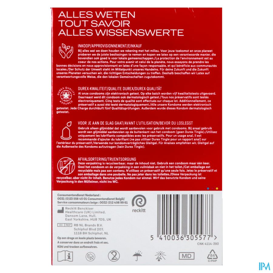 Durex Thin Feel Condoms 20 7