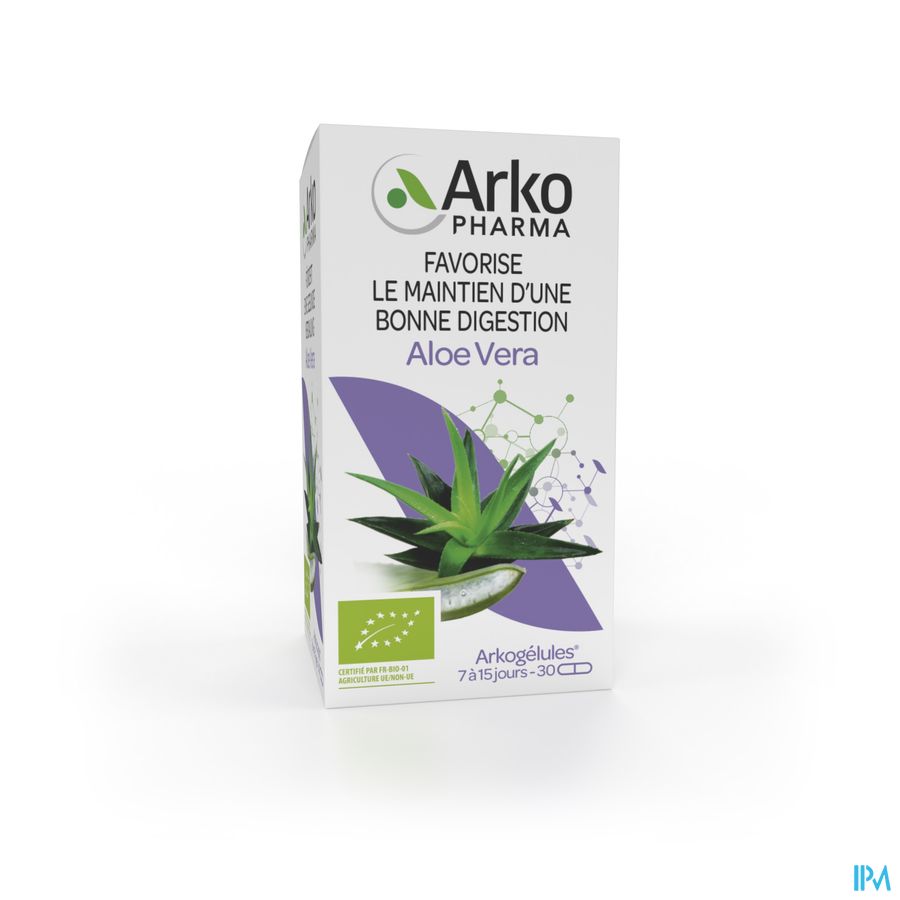 Arkogelules Aloe Vera Bio Caps 30 Arkogelules Aloe Vera Bio Caps 30