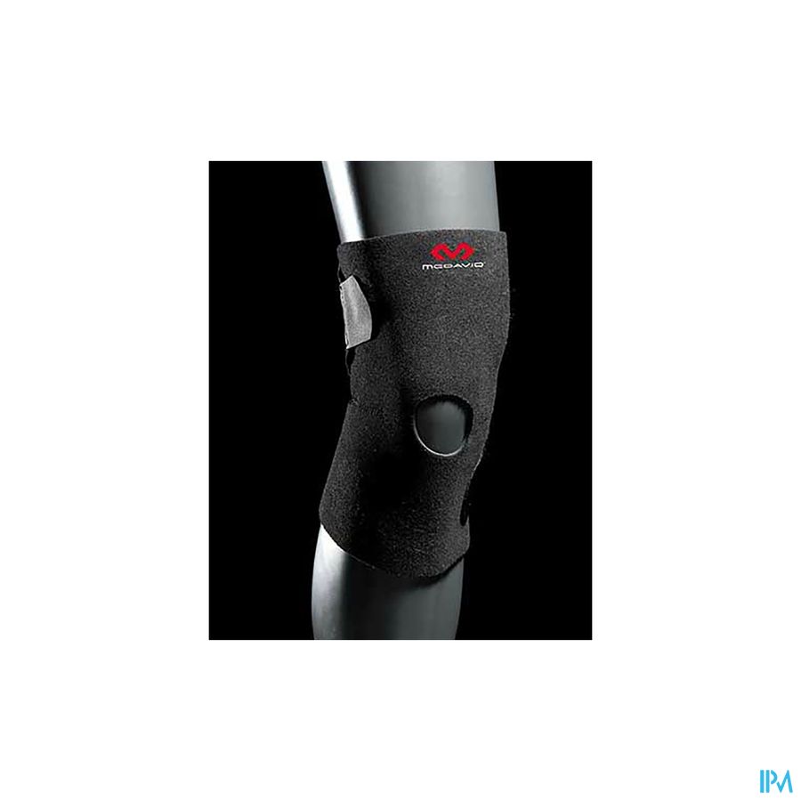 Mcdavid Knee Wrap Open Patella Black One Size 409 Mcdavid Knee Wrap Open Patella Black One Size 409
