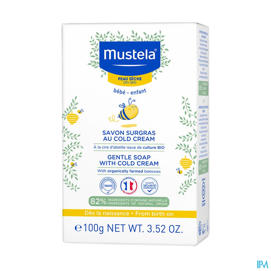 Mustela Ps Zeep Overvet Cold Cream 100g Mustela Ps Zeep Overvet Cold Cream 100g