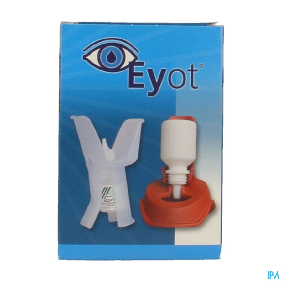 Eyot Hulpstuk Voor Oogdruppels 1 Rode + 1 Blauwe