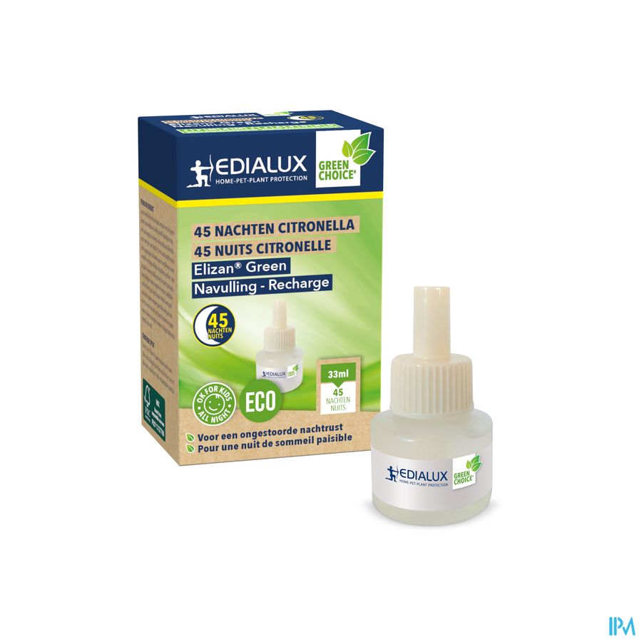 ELIZAN GREEN 45 NACHTEN CITRONELLA NAVUL