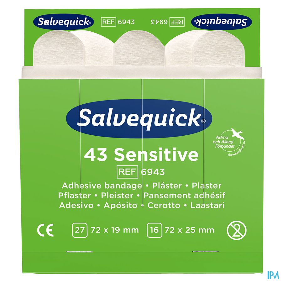 Salvequick Navulling Sensitive Salvequick Navulling Sensitive