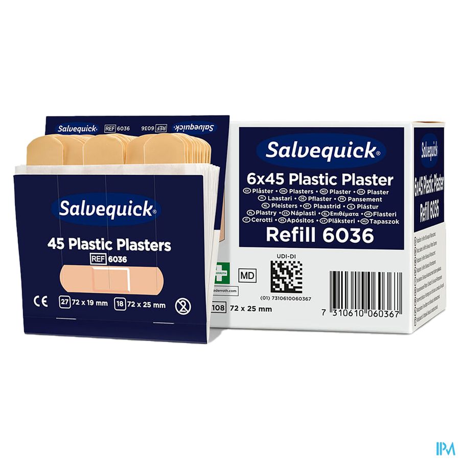 Salvequick Recharge Plastique