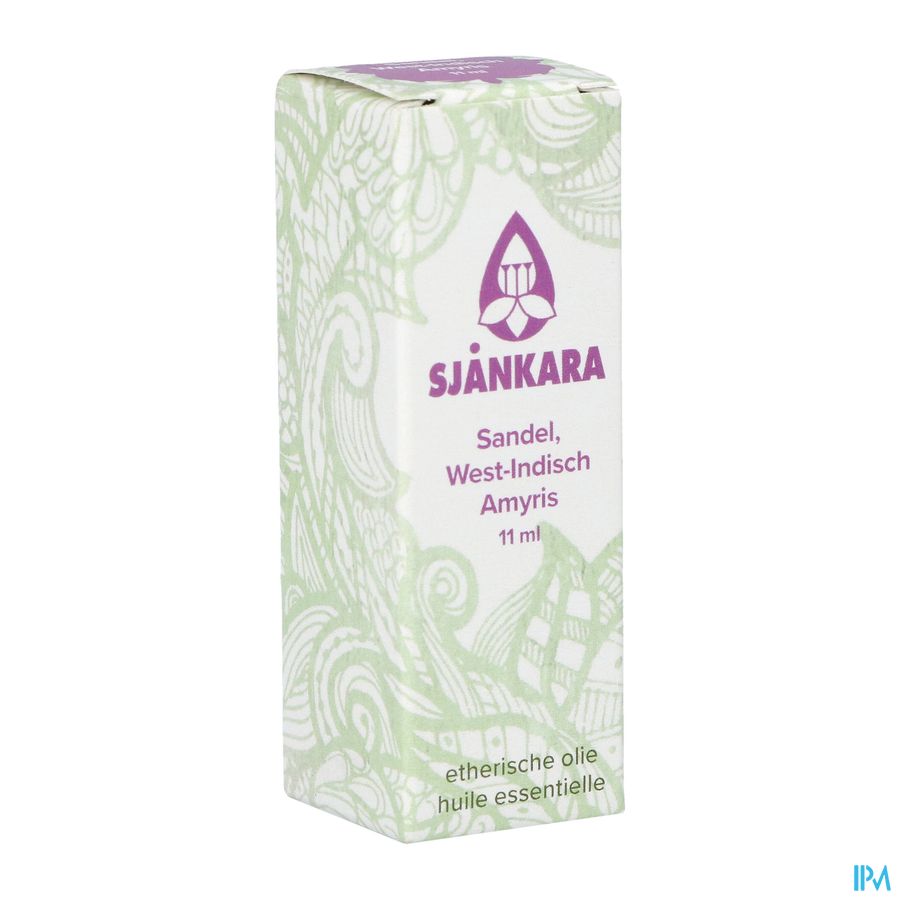 Sjankara Sandel West-indisch Ess. Olie 11ml Sjankara Sandel West-indisch Ess. Olie 11ml