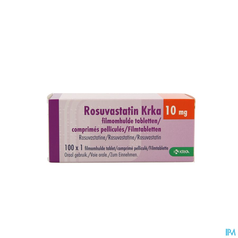 Rosuvastatin Hcs 10mg Comp Pell 100 X 10mg 1