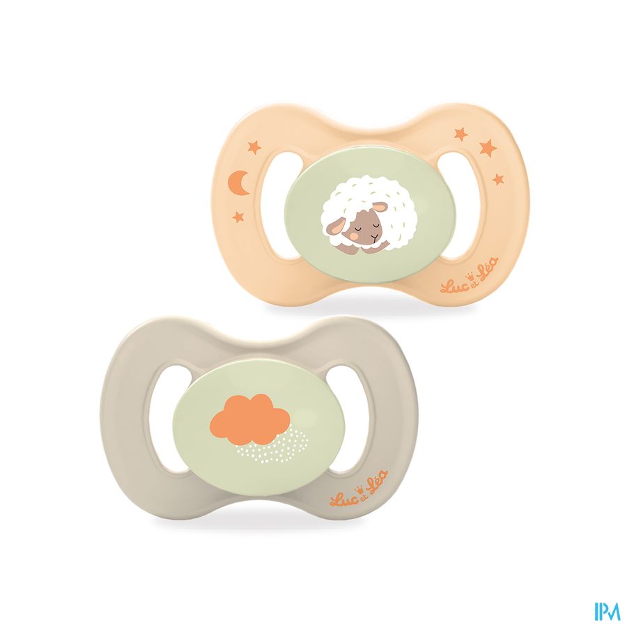 Luc&lea Sucette Nuit Ana Veg 0-6m Mouton 5