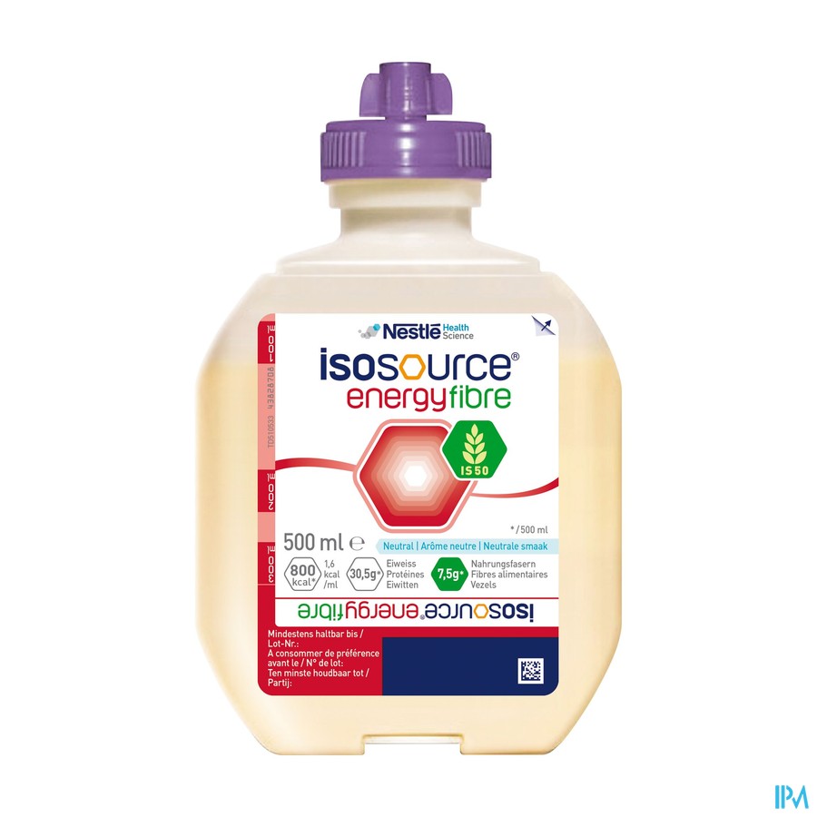 Isosource Energy Fibre Neutral Smartflex 500ml