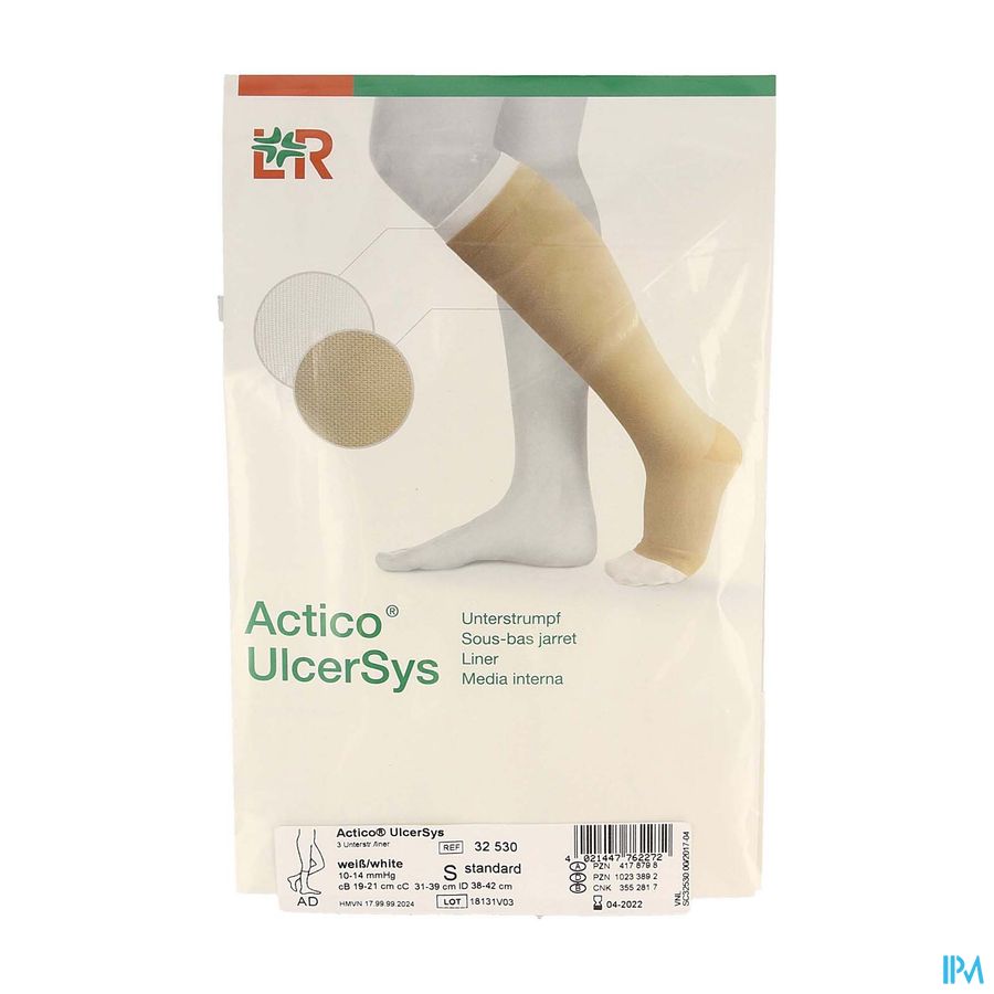 Actico Ulcersys Liner Wit Xl /3 1
