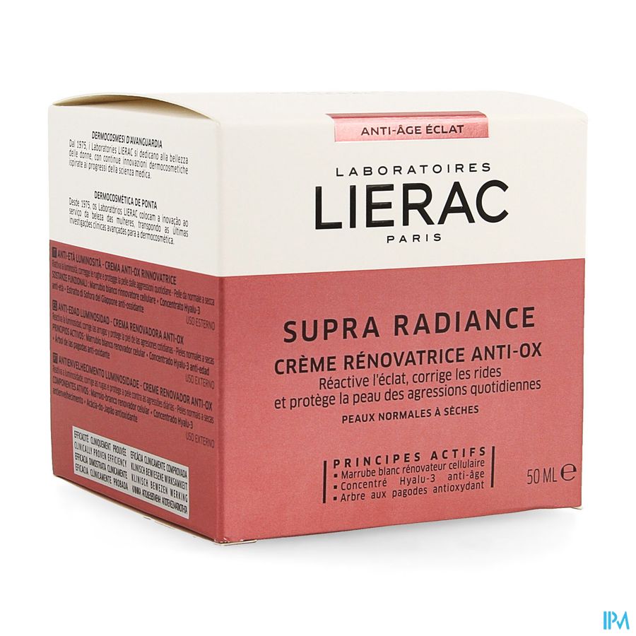 Lierac Supra Radiance Creme Pot 50ml Lierac Supra Radiance Creme Pot 50ml