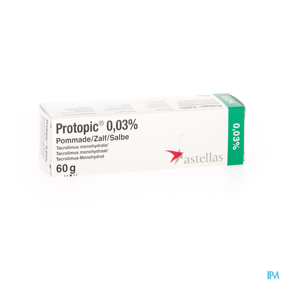 Protopic 0,03 % Pommade-zalf 60g