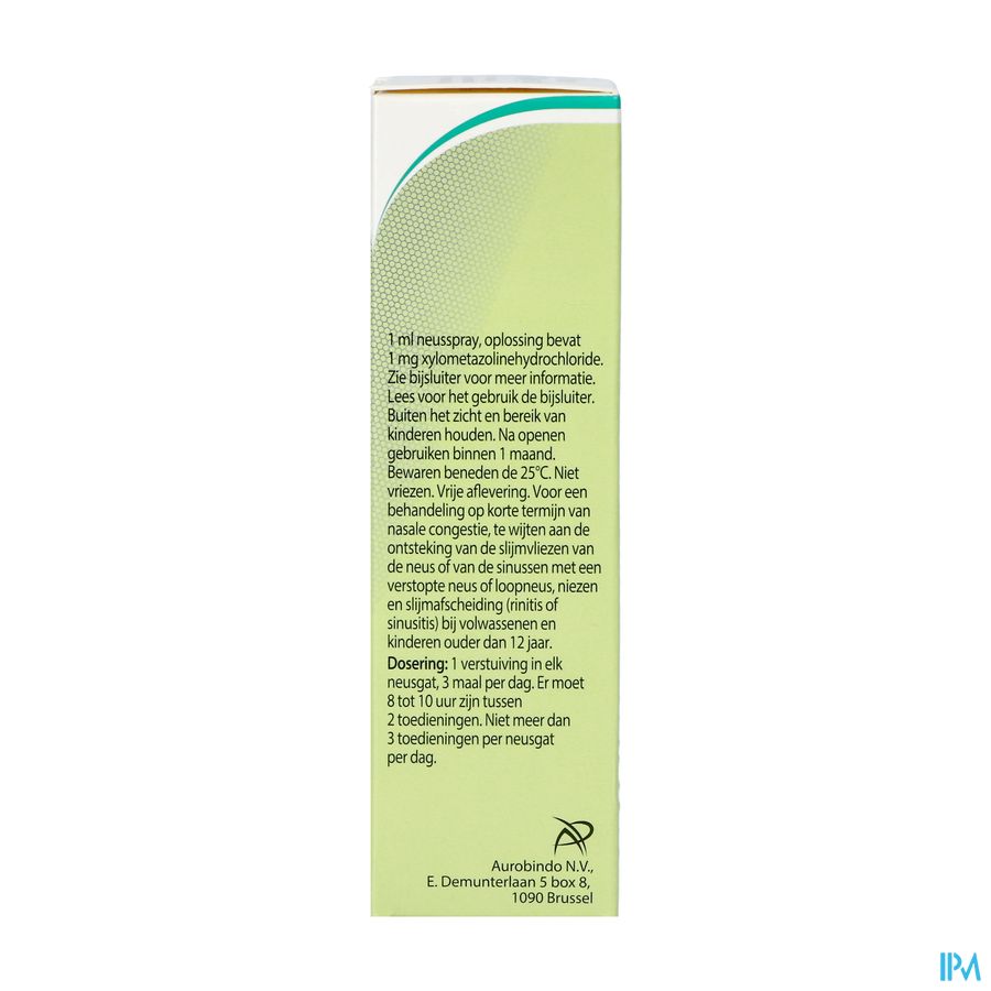 Rhinivex 1mg/ml Neusspray Opl 10ml 3