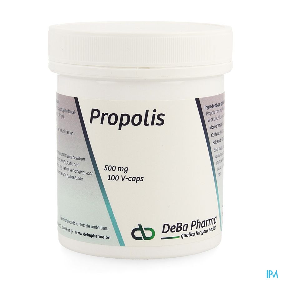 Propolis Caps 100x500mg Deba 3