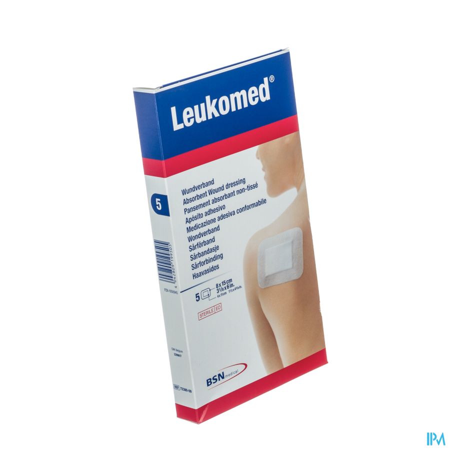 Leukomed Verband Steriel 8,0cmx15cm 5 7238009 1