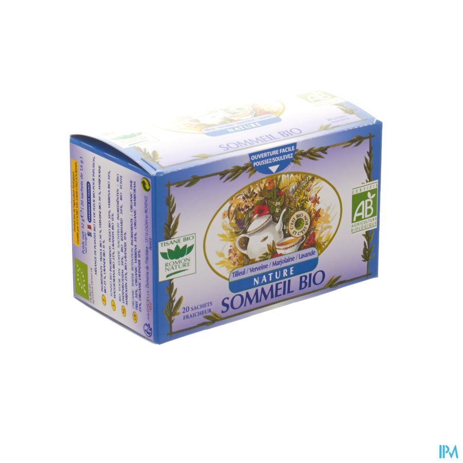 Tisane Romon Nature Sommirel Bio Zakje 20 Tisane Romon Nature Sommirel Bio Zakje 20