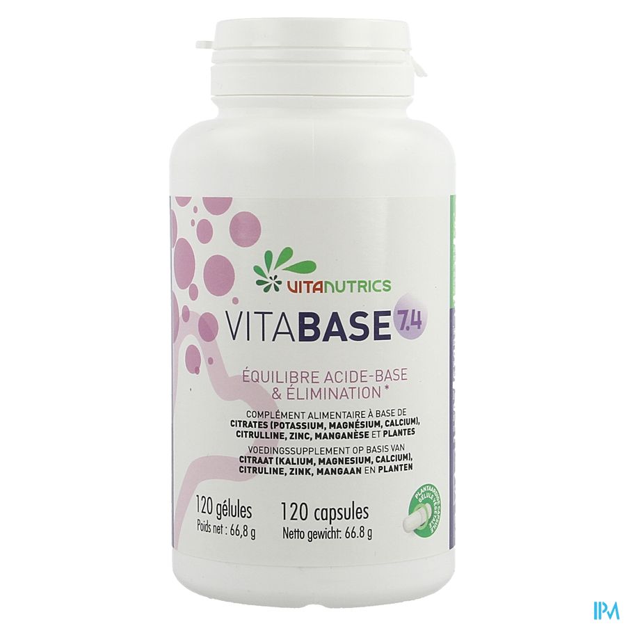 Vitabase 7.4 Vitanutrics V-caps 120 Vitabase 7.4 Vitanutrics V-caps 120