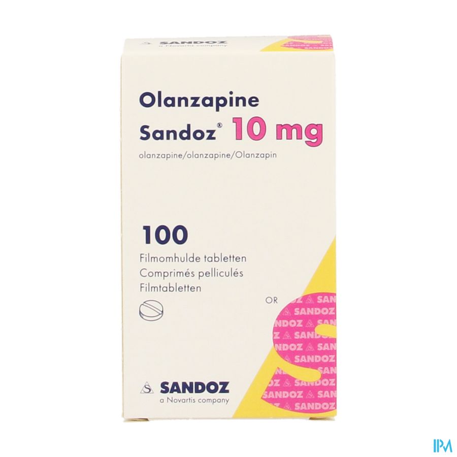Olanzapine 10mg Sandoz Pot Filmom Tabl 100 1