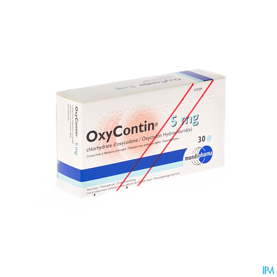 Oxycontin Tabl 30 X 5mg