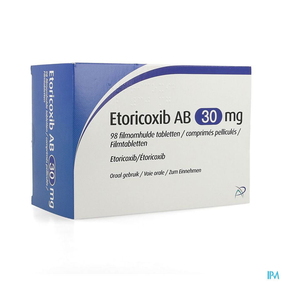 Etoricoxib Ab 30mg Filmomh Tabl 98 X 30mg Etoricoxib Ab 30mg Filmomh Tabl 98 X 30mg