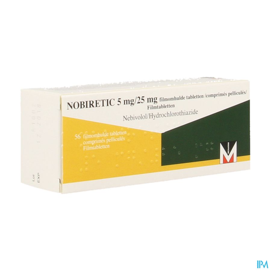 Nobiretic 5mg/25,0mg Comp 56