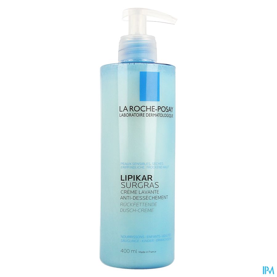 La Roche Posay Lipikar Overvet Douche Cr Tegen Uitdrogen400ml 4