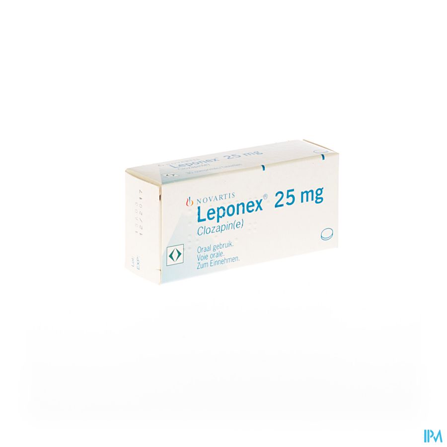 Leponex Comp Sec 30x 25mg Leponex Comp Sec 30x 25mg