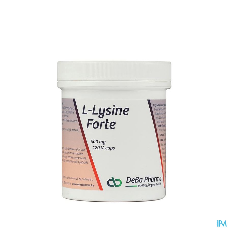 l-lysine Forte Caps 120 Deba l-lysine Forte Caps 120 Deba