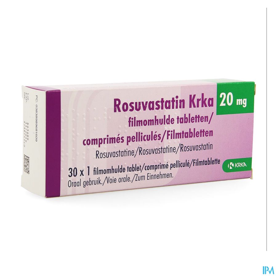 Rosuvastatin Hcs 20mg Filmomh Tabl 30 Rosuvastatin Hcs 20mg Filmomh Tabl 30