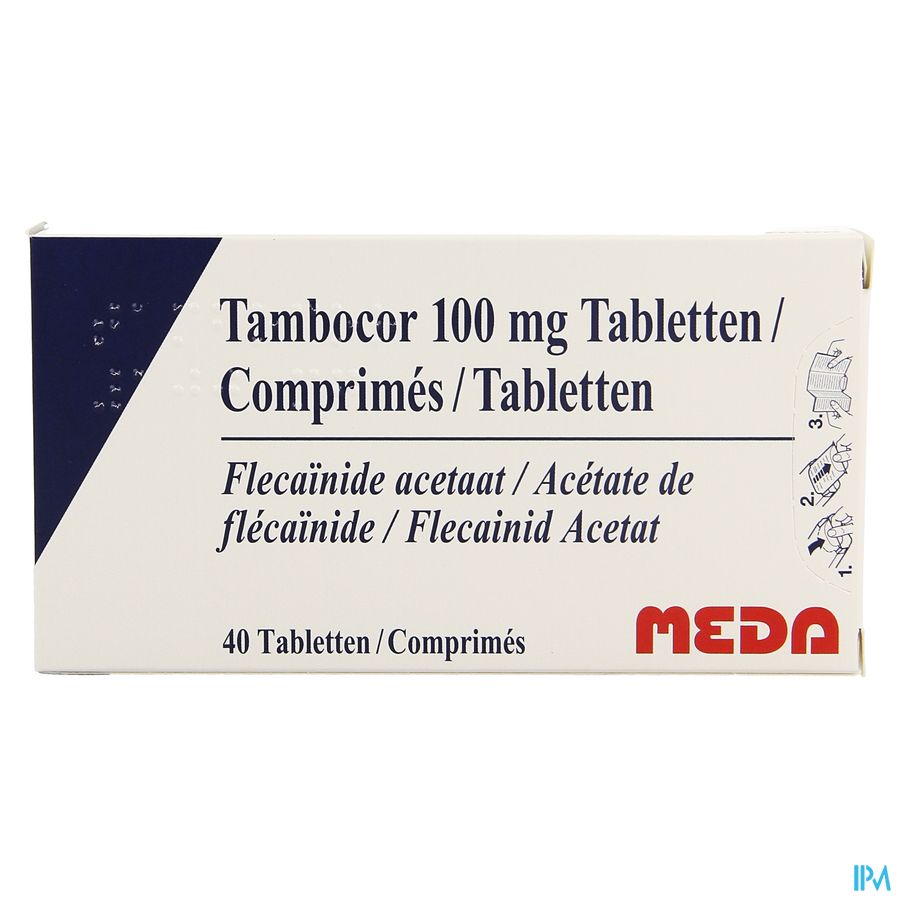 Tambocor Comp 40 X 100mg Tambocor Comp 40 X 100mg