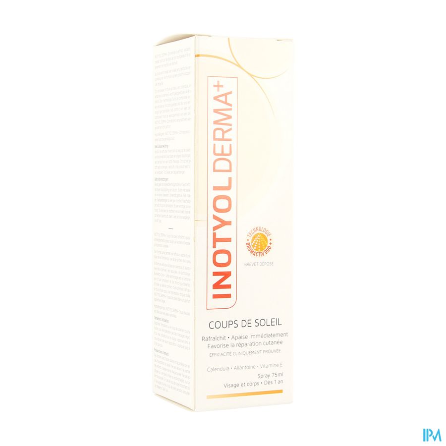 Inotyol Derma+ Zonnebrand Spray 75ml